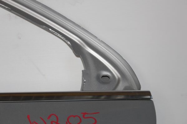 Mercedes Benz W205 C Class Sedan Rear Left Passenger Door SILVER