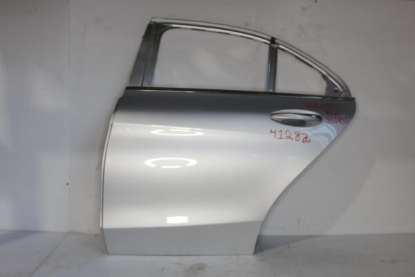 Mercedes Benz W205 C Class Sedan Rear Left Passenger Door SILVER