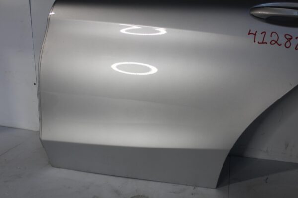 Mercedes Benz W205 C Class Sedan Rear Left Passenger Door SILVER