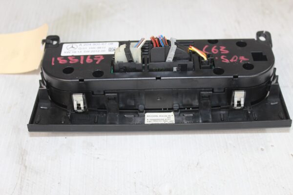 Mercedes Benz W204 C63 AC Aircon Climate Control Unit A2049006708, A2049007615
