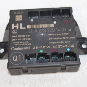 Mercedes Benz W204 C63 Rear Left Door Control Unit A2189001401