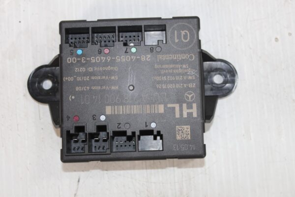 Mercedes Benz W204 C63 Rear Left Door Control Unit A2189001401