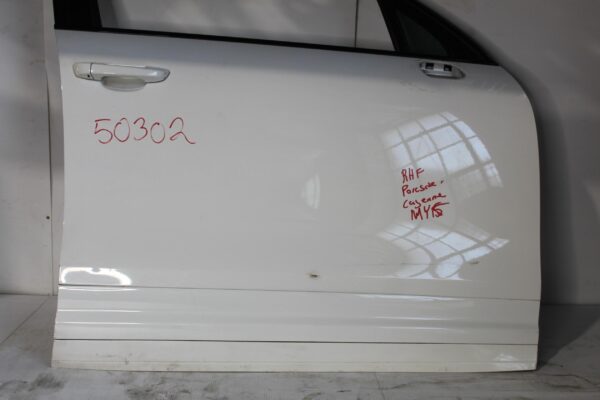 Porsche Cayenne 92A 958 Front Right Drivers Door WHITE