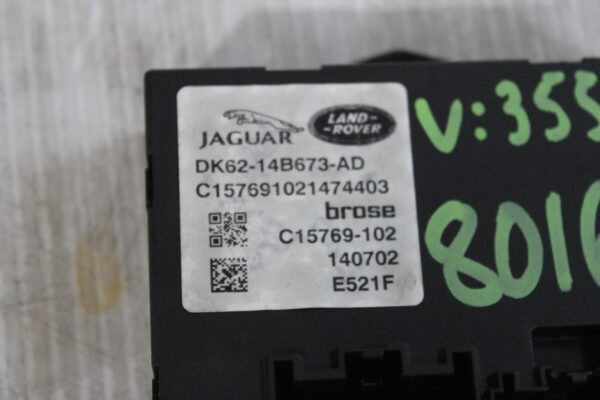 Range Rover Sport L494 Tailgate Bootlid Control Unit Module LR043576, DK6214B673AD