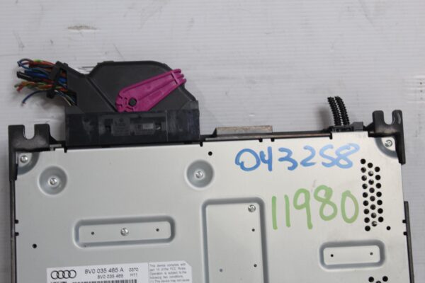 Audi 8V A3 S3 RS3 Audio Amplifier Bang & Olufsen Amp 8V0035465A