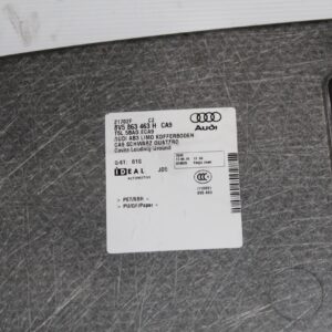 Audi 8V A3 S3 RS3 Rear Trunk Floor Mat 8V5863463H - Image 3