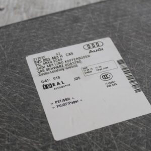 Audi 8V A3 S3 RS3 Rear Trunk Floor Mat 8V5863463H - Image 7