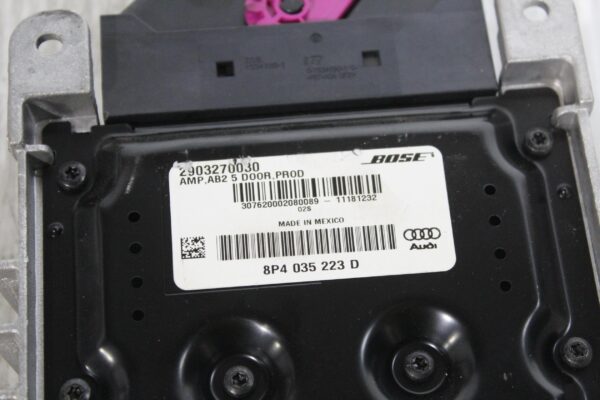 Audi A3 S3 RS3 Sound Amplifier 8P4035223D