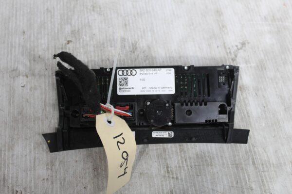 Audi 8R Q5 SQ5 AC Aricon Climate Control Panel 8K2820043AP, 8K2820043BA