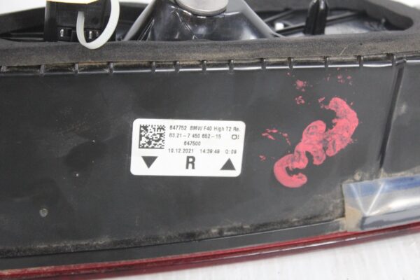 BMW F40 1 Series Rear Right Inner Tail Light 63217450652