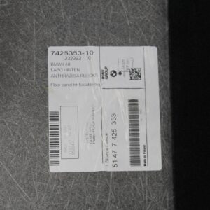BMW F48 X1 Trunk Floor Cover 51477425353 - Image 12