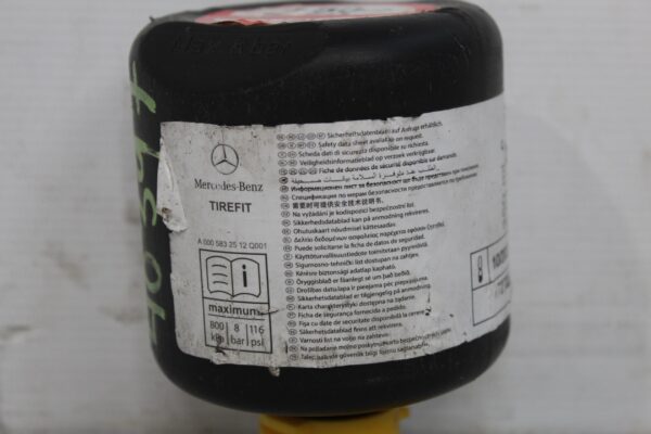 Mercedes Benz Tyre Sealant Factory Tirefit Puncture Repair
