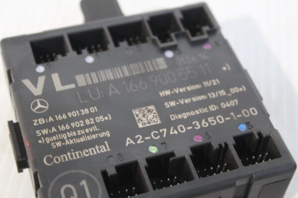 Mercedes Benz W176 A Class Door Control Unit Module A1669005511
