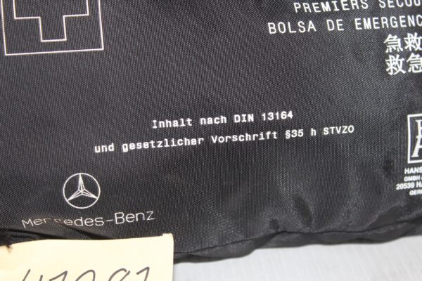 Mercedes Benz W204 C Class First Aid Kit Pouch A1698600150