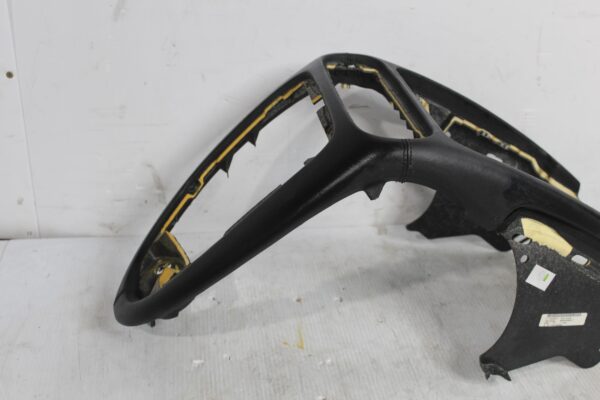 Porsche 955 957 9PA Instrument Panel Leather Trim Centre Black 95555208701