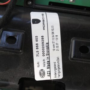 Porsche 955 957 9PA Cayenne Overhead Console Switch Light 7L5868403, 95555555701 - Image 9