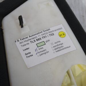 Porsche 955 957 Cayenne Seat Side Cover Panel 7L5885701 - Image 11