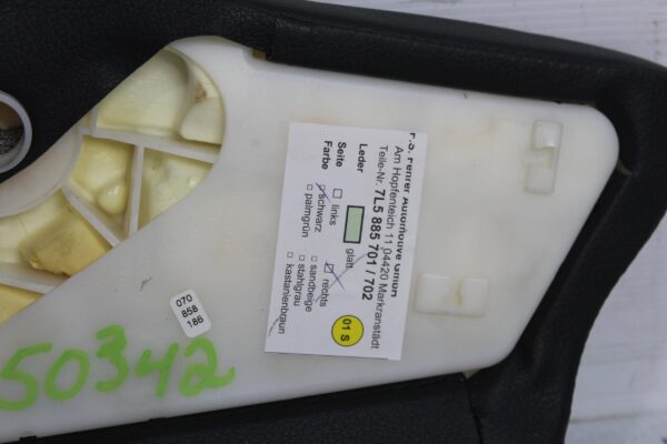 Porsche 955 957 Cayenne Seat Side Cover Panel 7L5885702