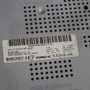 Porsche 955 957 9PA Cayenne ECU TV Tuner Reception Unit 7L5919146, 95564225000 - Image 4