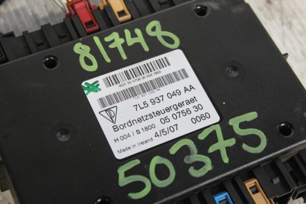 Porsche 955 957 9PA Body Control Module Unit 7L5937049AA, 95561812700