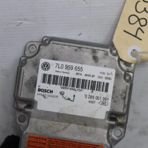 Porsche 955 957 Cayenne SRS Airbag Module Control Unit 95561821910, 95561821911 - Image 2