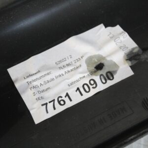 Porsche 9PA 955 957 Cayenne Turbo A Pillar Trim Alcantara 95555518304 5E5 - Image 14