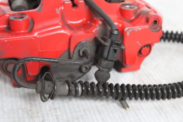 Porsche 92A 958 Cayenne Rear Left Brake Caliper RED 95835242300, 7P5615423AF