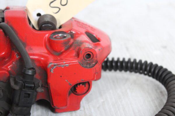 Porsche 92A 958 Cayenne Rear Left Brake Caliper RED 95835242300, 7P5615423AF