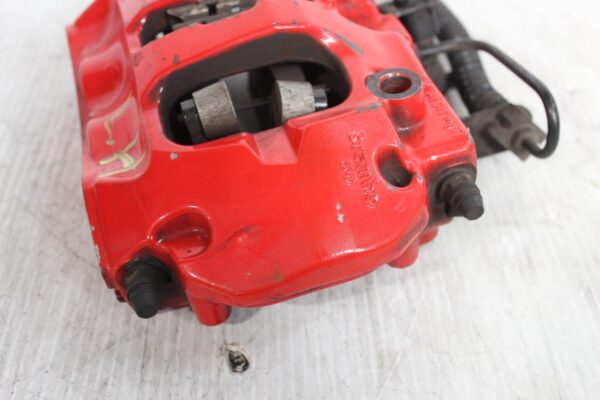 Porsche 92A 958 Cayenne Rear Left Brake Caliper RED 95835242300, 7P5615423AF