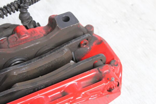 Porsche 92A 958 Cayenne Rear Left Brake Caliper RED 95835242300, 7P5615423AF