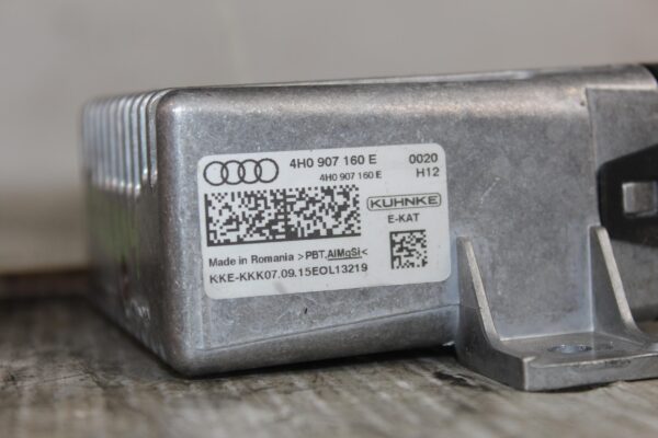 Audi 8R Q5 SQ5 Catalytic Converter Heating Control Unit Module 4H0907160E