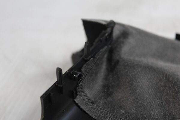 Audi 8V A3 S3  Upper Steering Column Cover Plastic Leather 8V0953515C