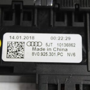 Audi 8V A3 S3 Center Dash Multi Function Push Button Control Panel 8V0925301PC - Image 5