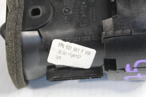 Audi 8P S3 Dashboard Air Vent 8P0820901F