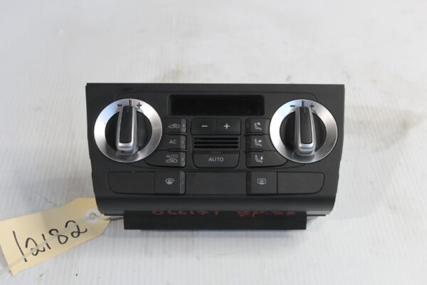 Audi 8P S3 RS3 Electric Climate Control Panel Unit 8P0820043BM