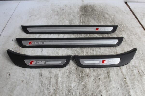 Audi 8R SQ5 Door Sill Trim Strip Set of 4 8R0853373G, 8R0853376G