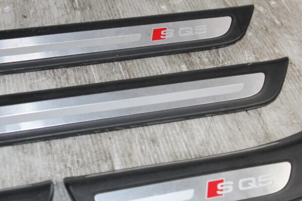 Audi 8R SQ5 Door Sill Trim Strip Set of 4 8R0853373G, 8R0853376G