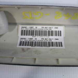 Porsche 958 92A Cayenne GTS Alcantara Right A-Pillar Trim 95855523408 2W0 - Image 5