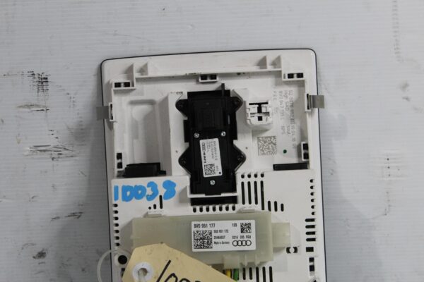 Audi 8V A3 S3 RS3 Overhead Console Roof Switch 8V0947135L