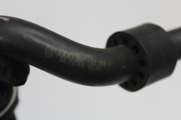 Audi A4 A5 2.0L CNC CDN Engine Fuel Line Hose 06K133986K