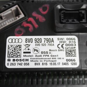Audi 8V A3 S3 RS3 Virtual Cockpit Instrument Cluster 8V0920790A - Image 6