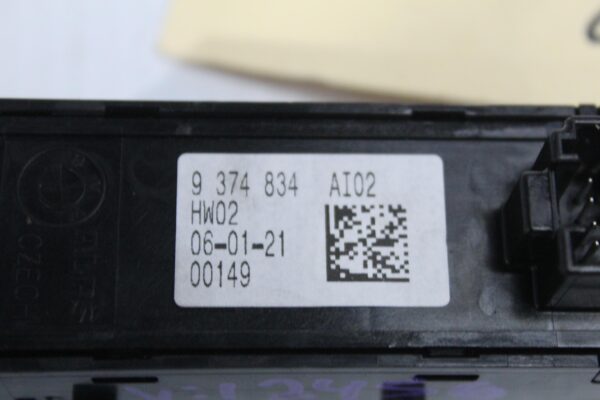 BMW F48 X1 PDC Centre Console Switch Button Unit 61319374834, 9374834