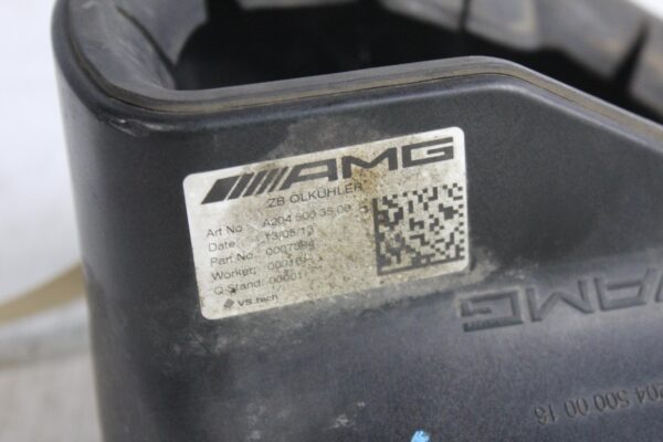 Mercedes Benz W204 C63 AMG Auxiliary Radiator Air Duct Guide A2045000016