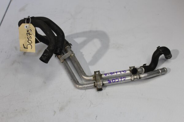 Porsche 955 957 Cayenne Turbo Engine Coolant Pipe Hose 95510631000, 7L5121065B