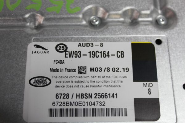 Range Rover L494 Sport MID Sound Amplifier LR059980, EW9319C164CB