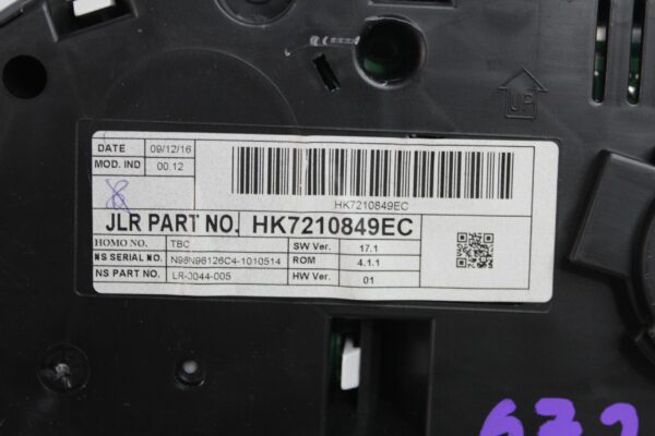 Land Rover L550 Discovery Sport Instrument Cluster LR084167, LR148235