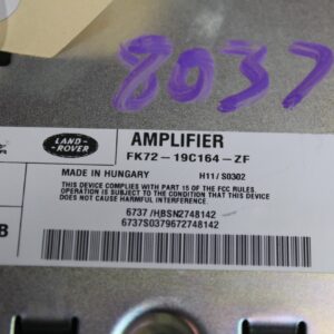 Land Rover L550 Discovery Sport Mid-Performance Amplifier LR076681, LR107811 - Image 9