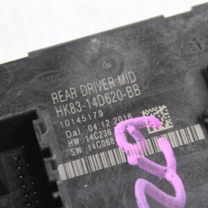 Land Rover L550 Discovery Sport Rear RH Right Door Control Unit LR083080 - Image 2