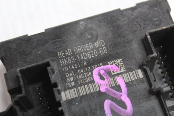 Land Rover L550 Discovery Sport Rear RH Right Door Control Unit LR083080