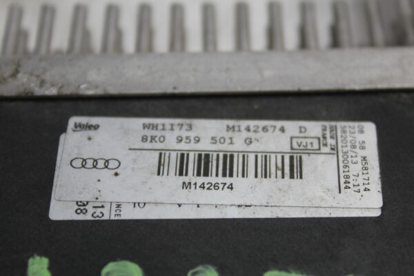 Audi 8R A4 A5 Q5 SQ5 Radiator Fan Controller Unit Module 8K0959501G, 8K0959501H